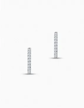 LVC Eterno Classic Diamond Hoop Earrings