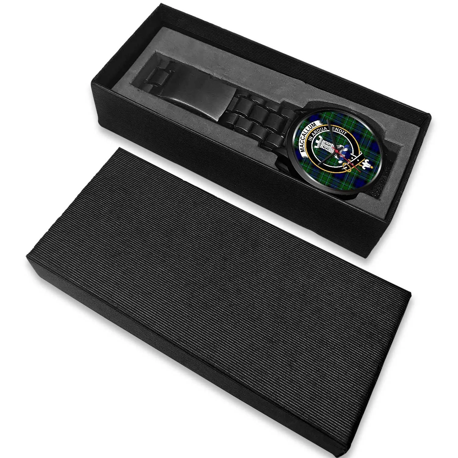 MacCallum Modern Clan Badge Tartan Black Watch