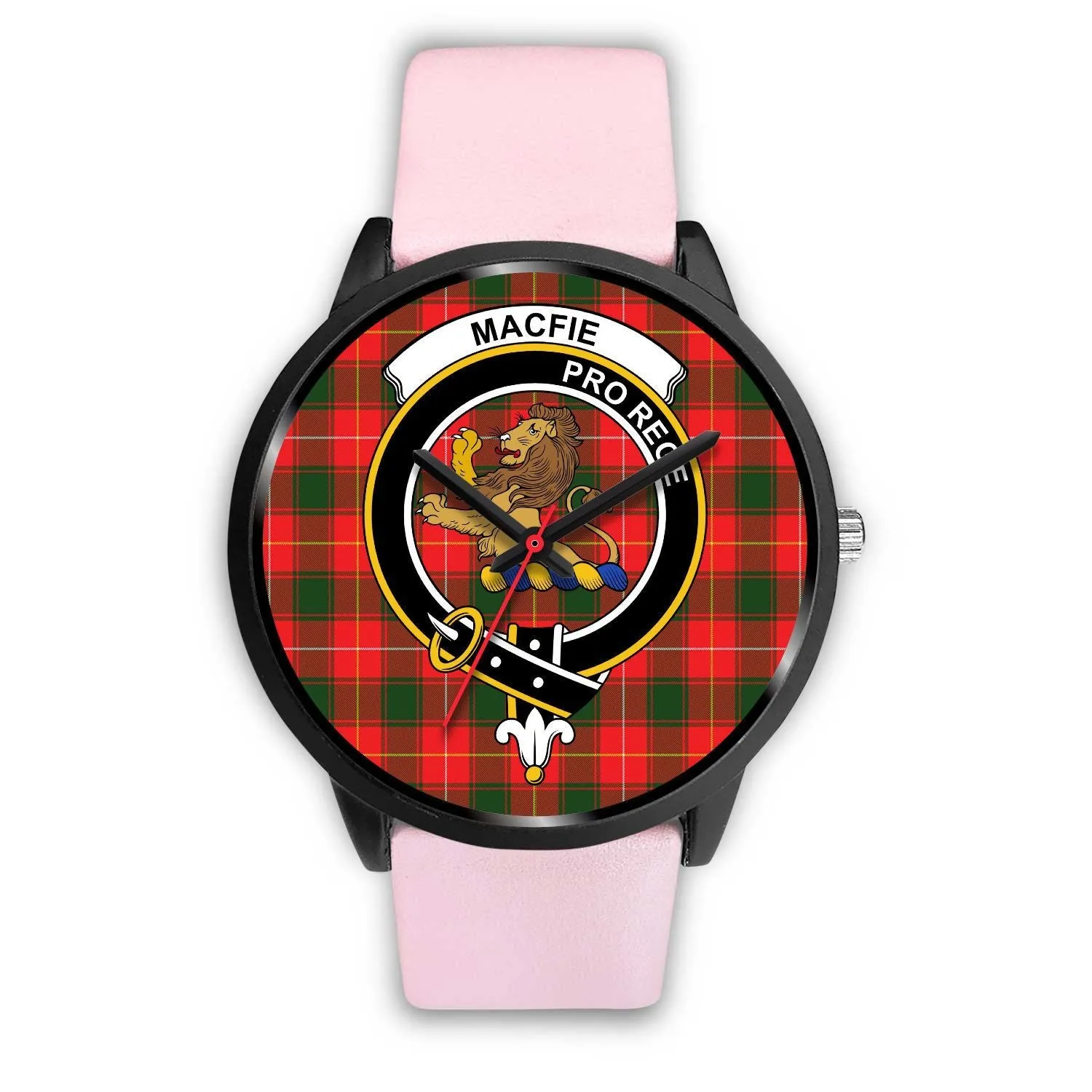 Macfie Clan Badge Tartan Black Watch