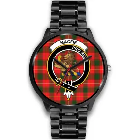 Macfie Clan Badge Tartan Black Watch