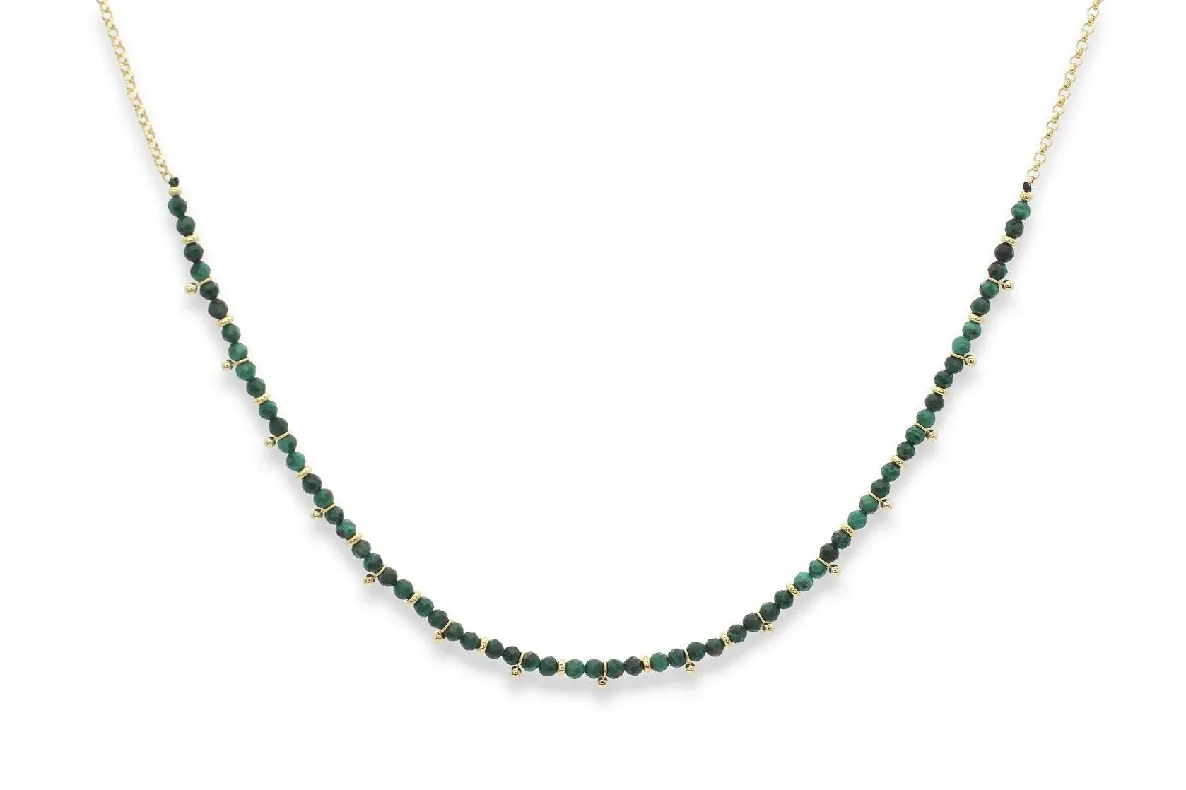 Malachite Gemstone Necklace