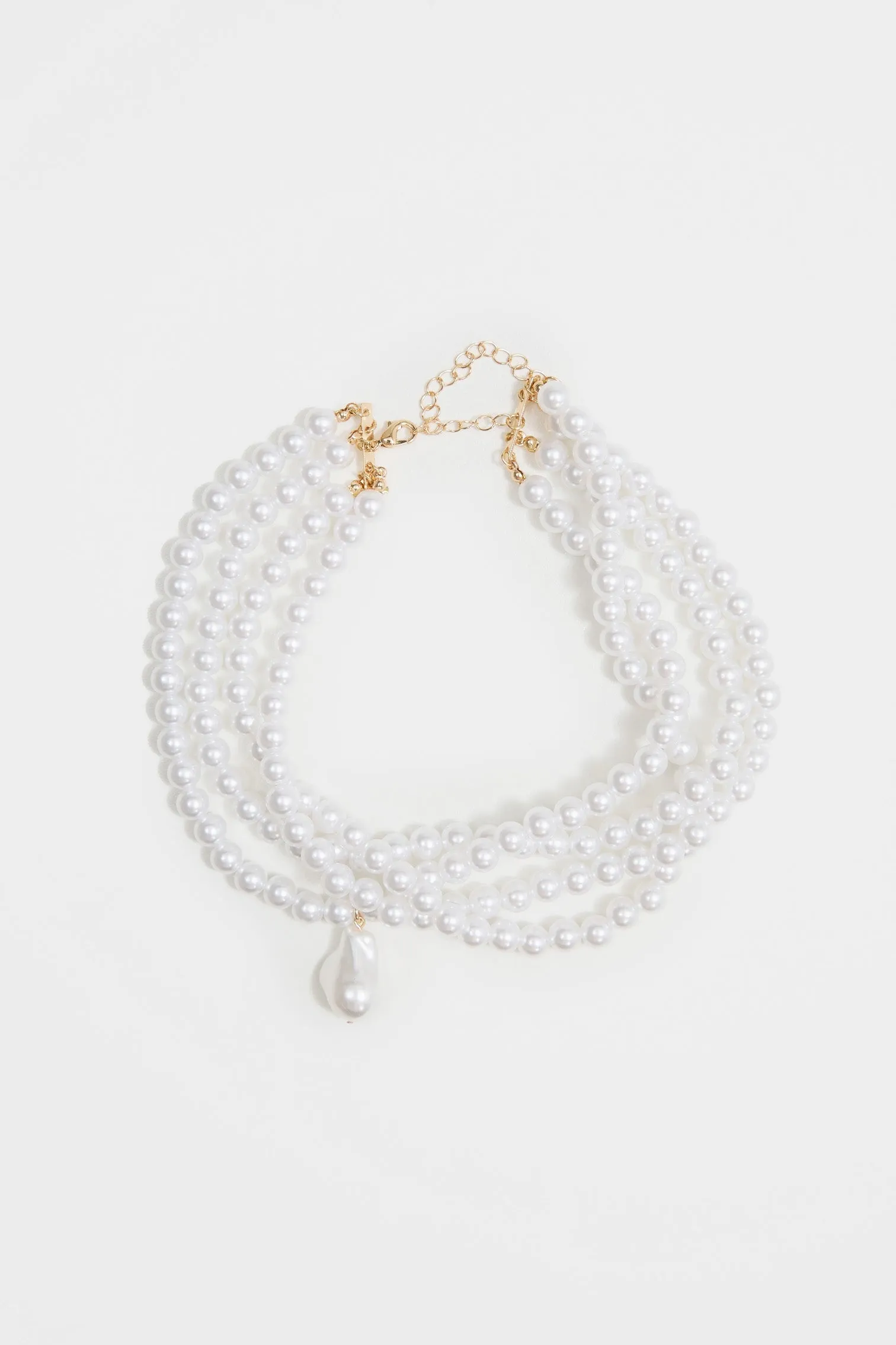 Malia Necklace - Pearl