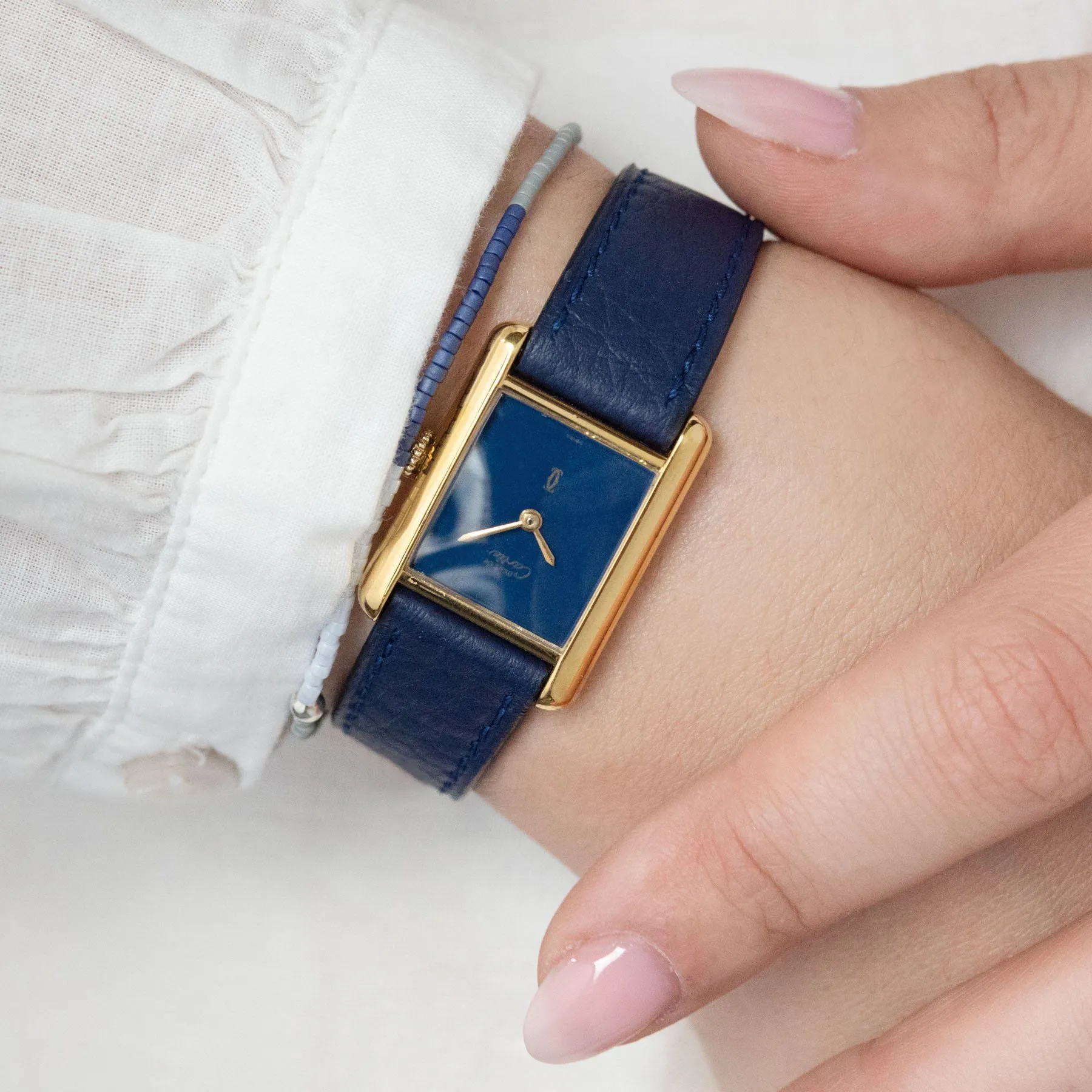 Must de Cartier Tank Lapis Style Dial