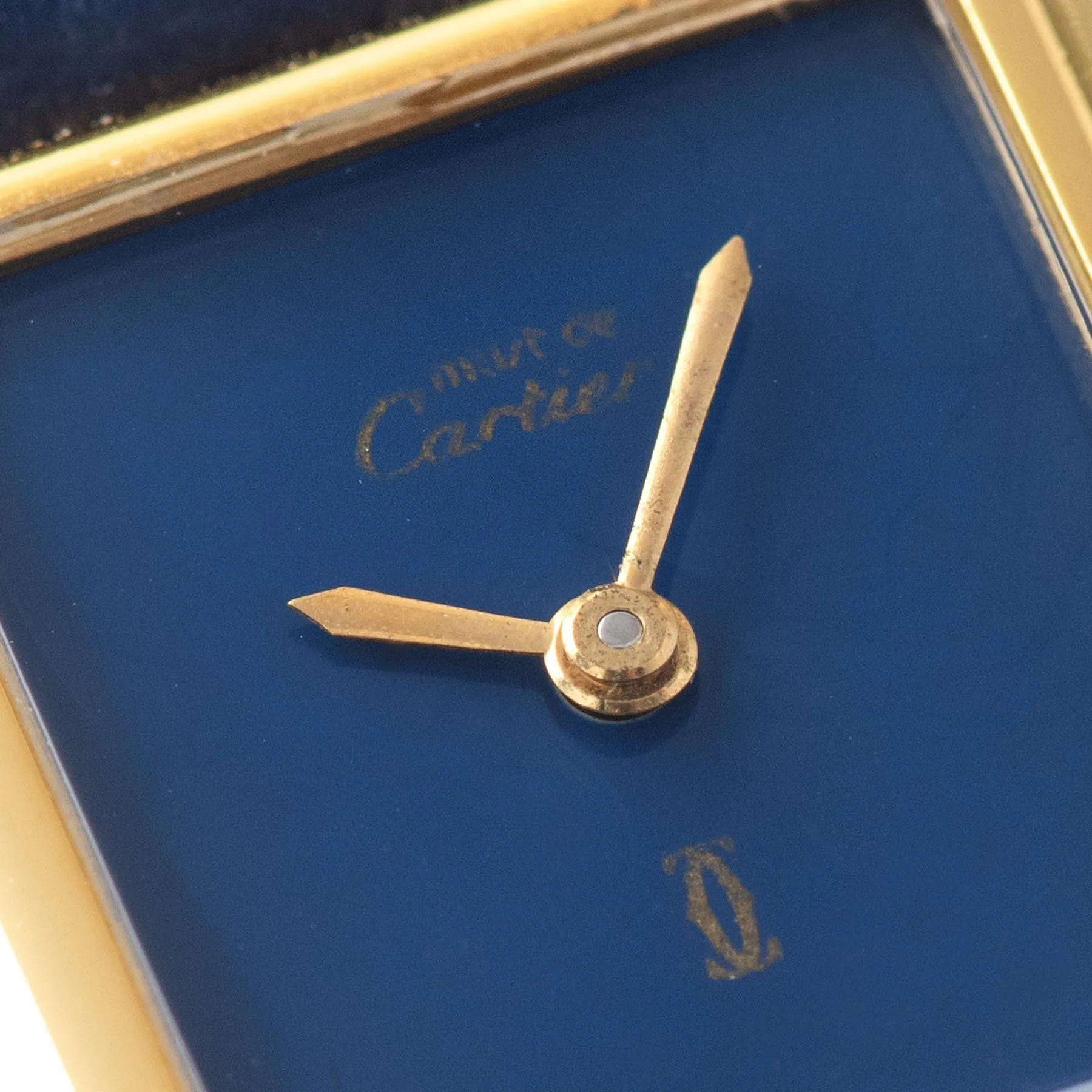 Must de Cartier Tank Lapis Style Dial