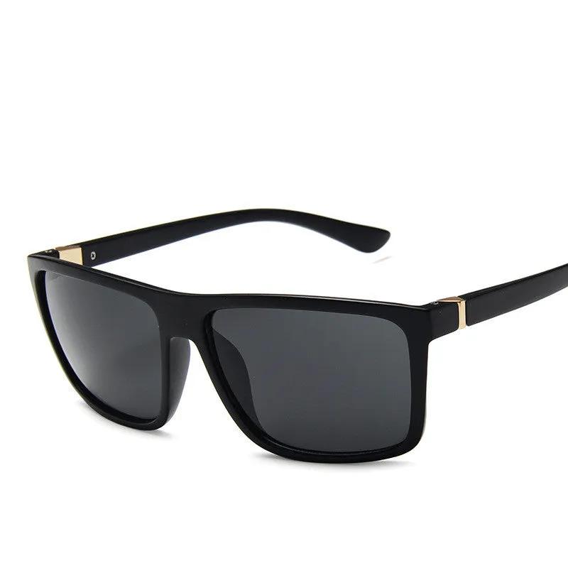 NEW Men's Square Large Frame Sunglasses