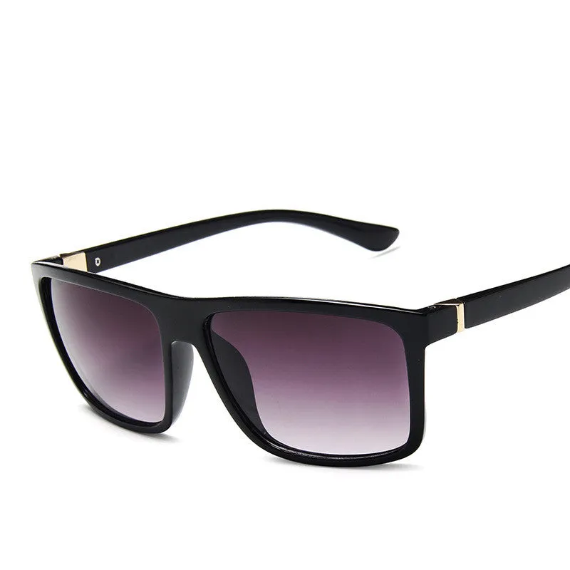 NEW Men's Square Large Frame Sunglasses