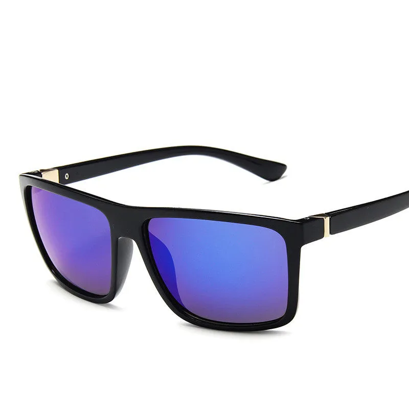 NEW Men's Square Large Frame Sunglasses