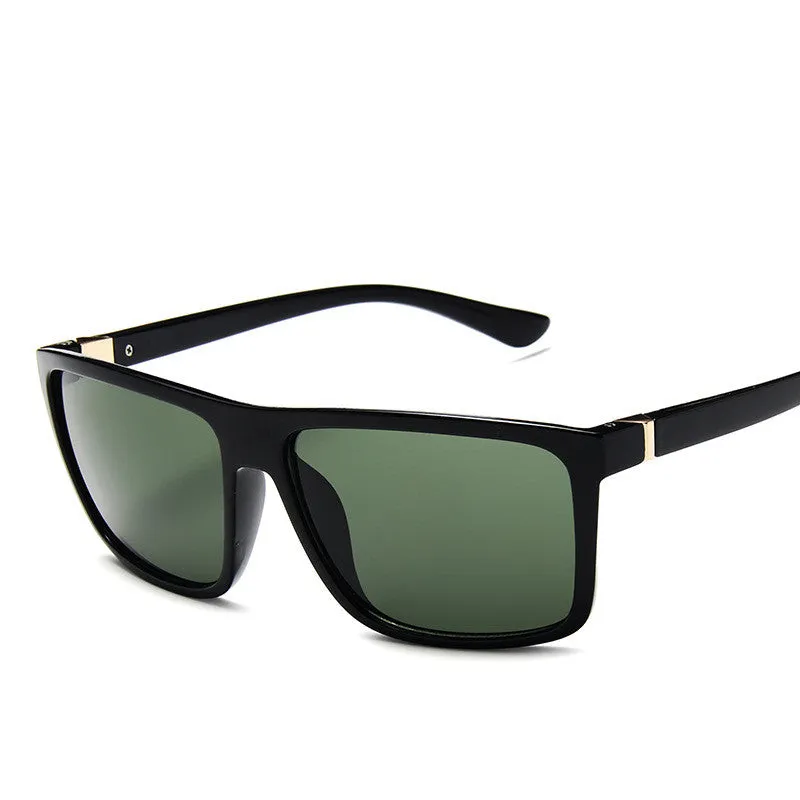 NEW Men's Square Large Frame Sunglasses