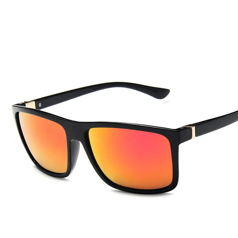 NEW Men's Square Large Frame Sunglasses