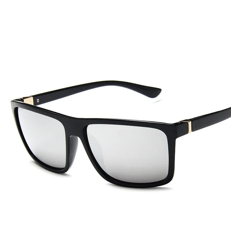 NEW Men's Square Large Frame Sunglasses