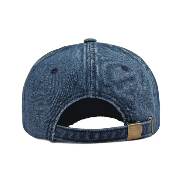 New York Embroidery Blue Denim Baseball Cap 紐約刺繡藍色牛仔布棒球帽 KCHT2332