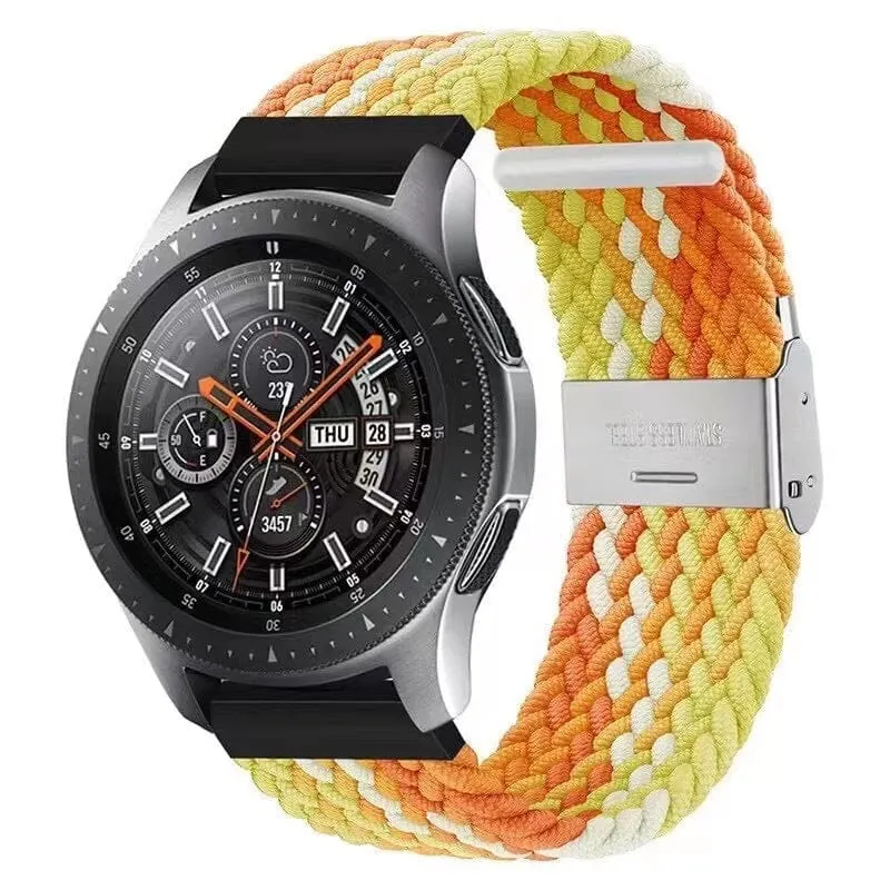 Nylon Braided Loop Watch Straps Compatible with the LG Watch