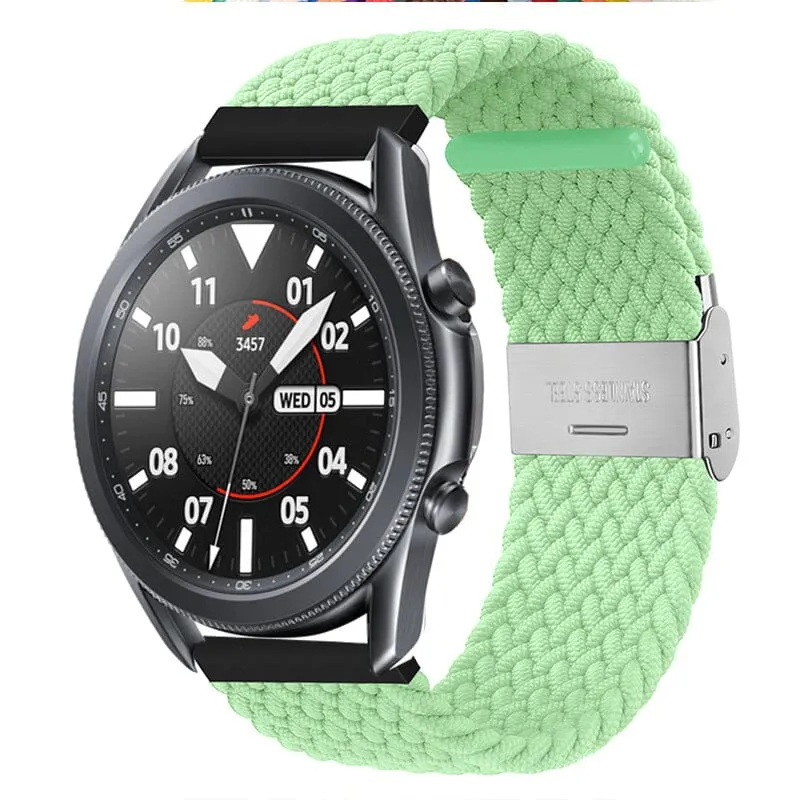 Nylon Braided Loop Watch Straps Compatible with the LG Watch