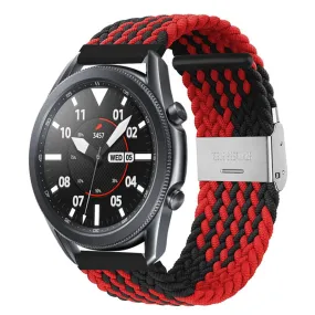 Nylon Braided Loop Watch Straps Compatible with the LG Watch