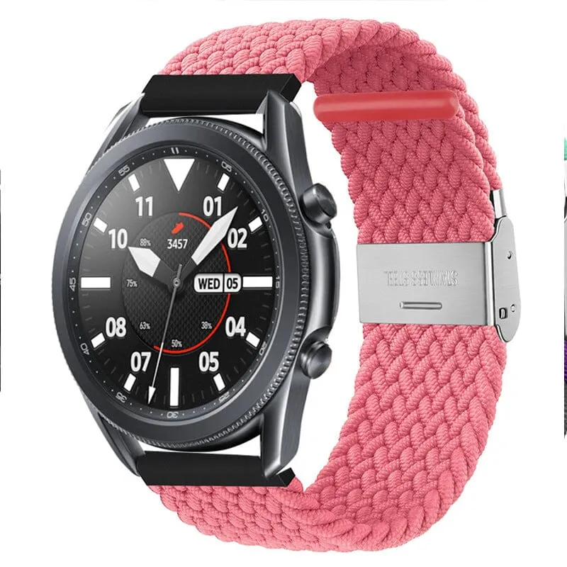 Nylon Braided Loop Watch Straps Compatible with the LG Watch