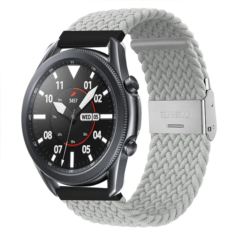 Nylon Braided Loop Watch Straps Compatible with the LG Watch