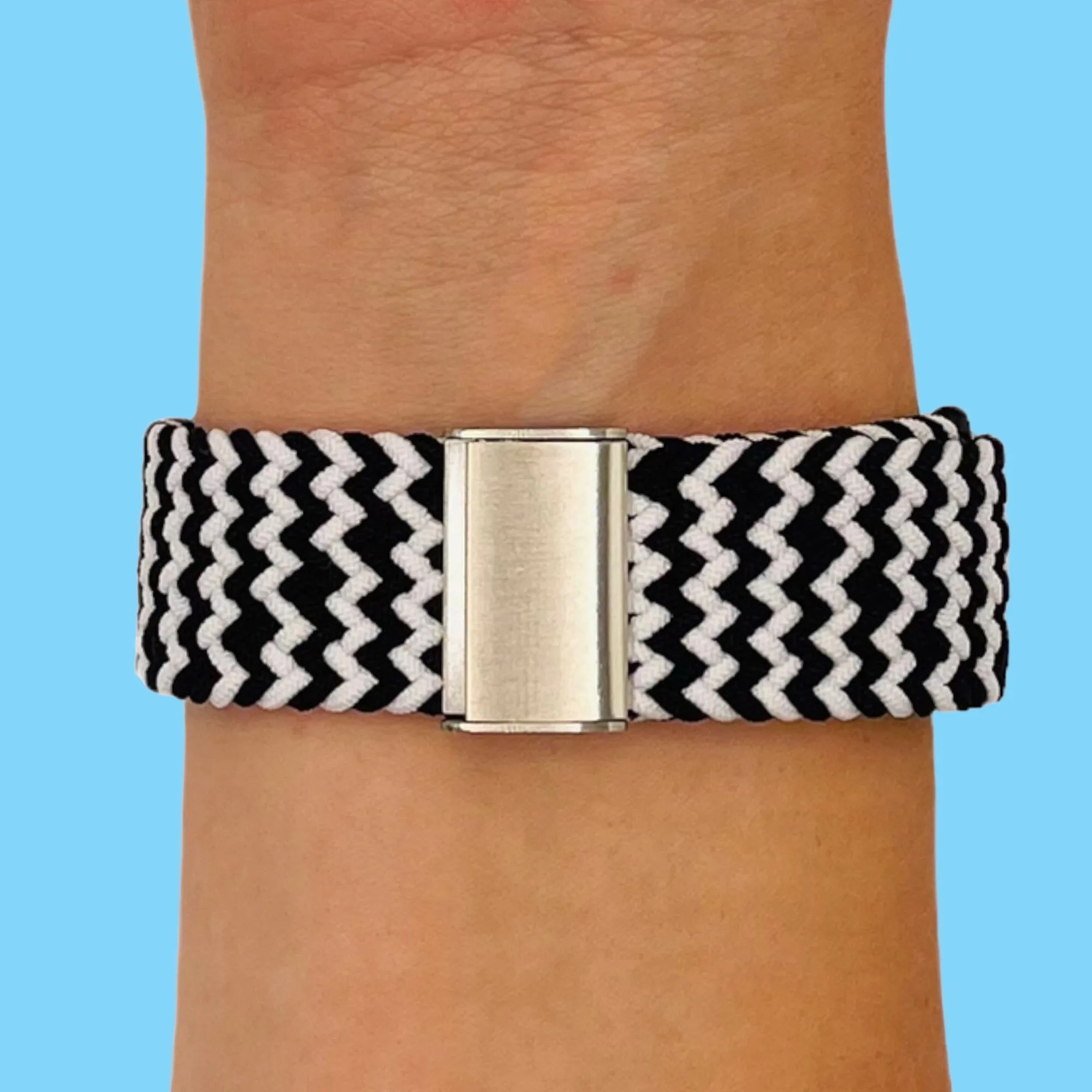 Nylon Braided Loop Watch Straps Compatible with the LG Watch