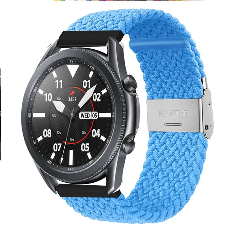 Nylon Braided Loop Watch Straps Compatible with the LG Watch