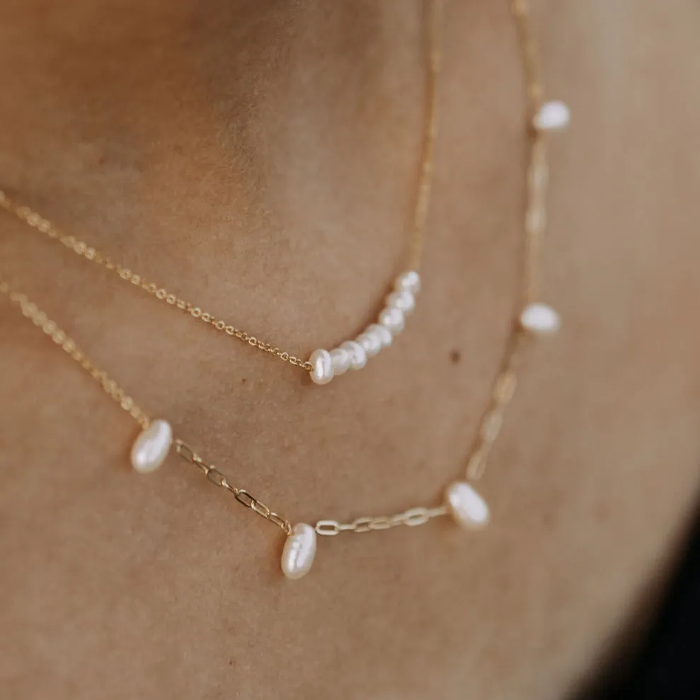 Oceanside Pearl Necklace