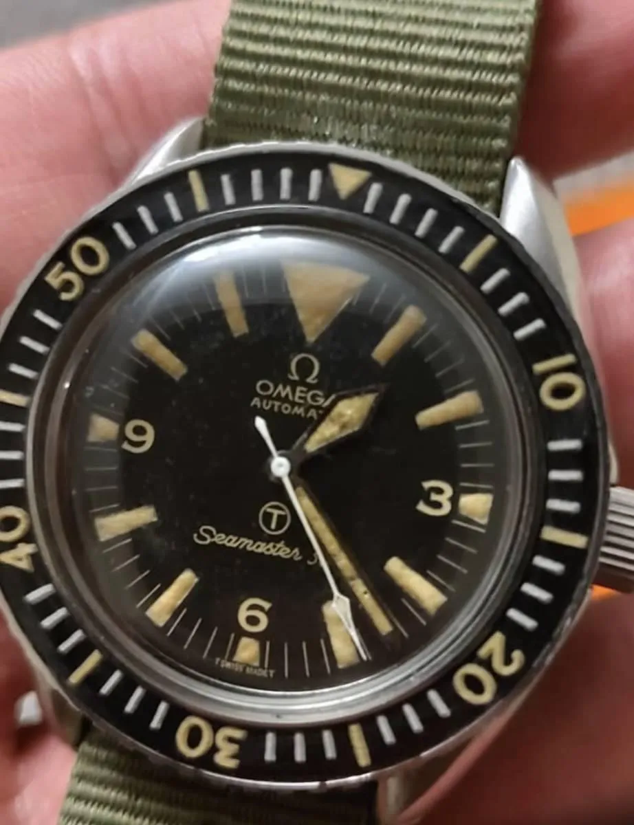 Omega Seamaster 300 Military SAS British Royal Army Rare Men's Automatic Winding