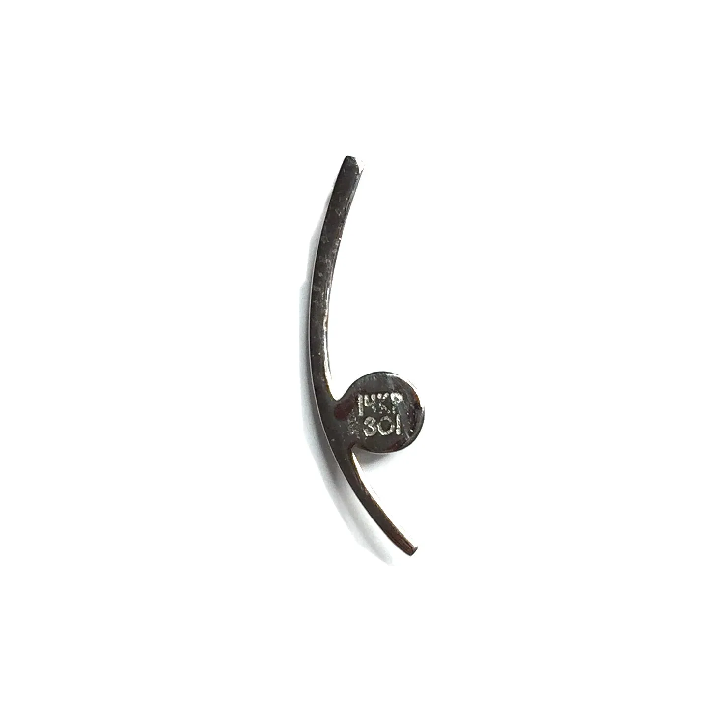 Onyx Round Inlaid Curved Bar Pendant