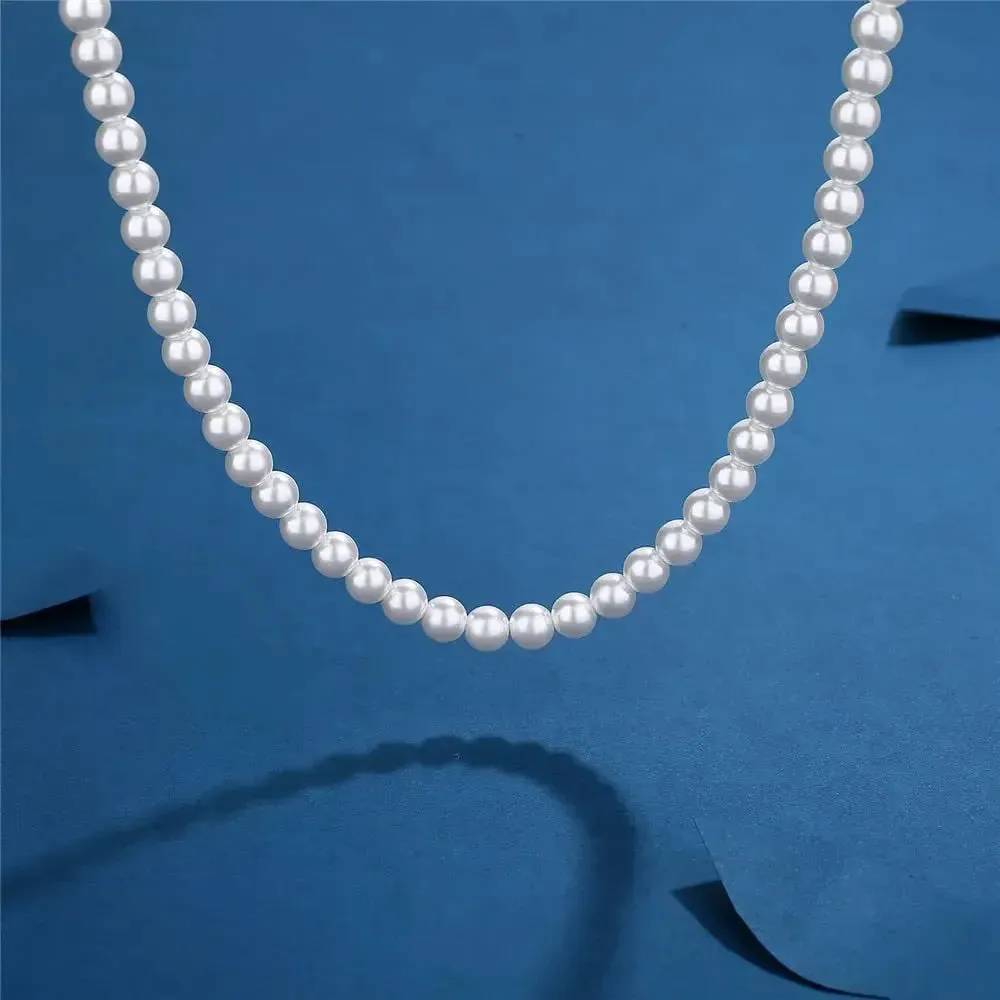 Pearl Necklace Men