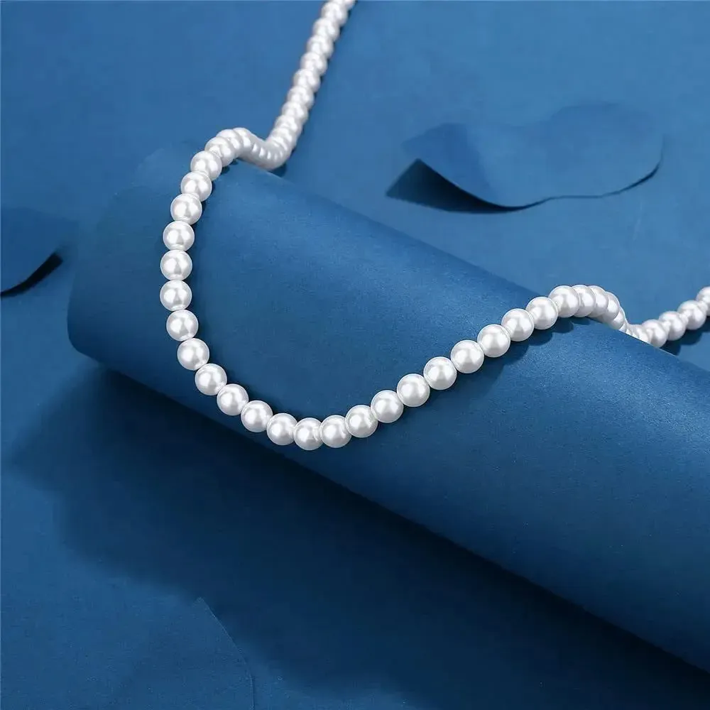 Pearl Necklace Men