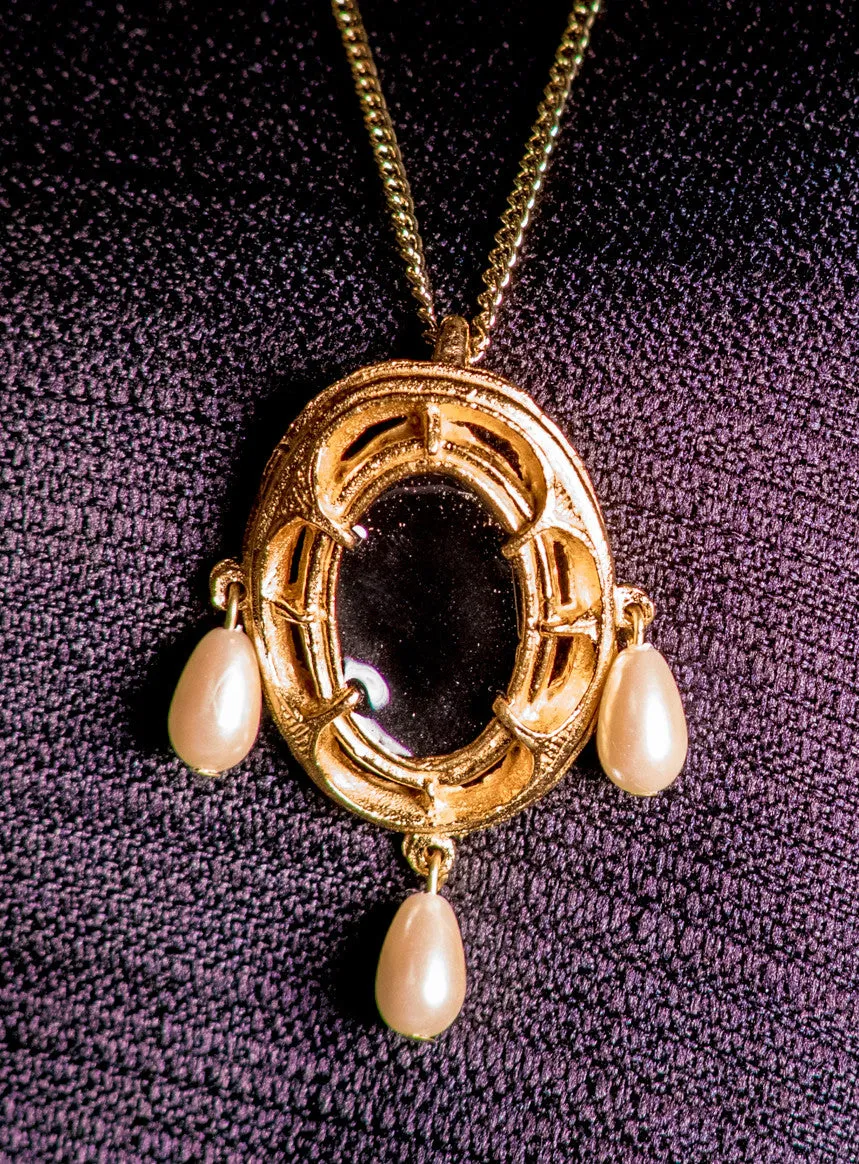 Pendant With 3 pearls - X-55