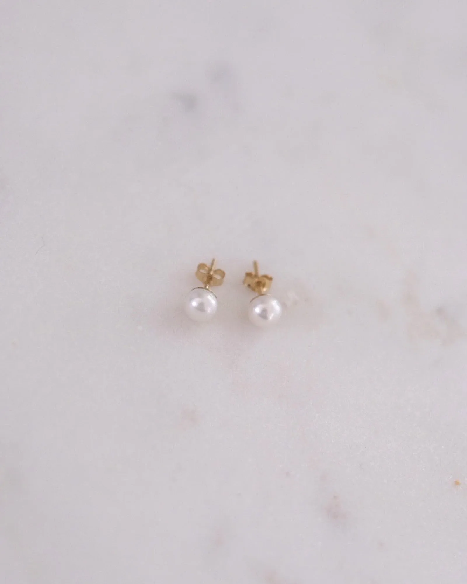 Petite Pearl Stud Earrings