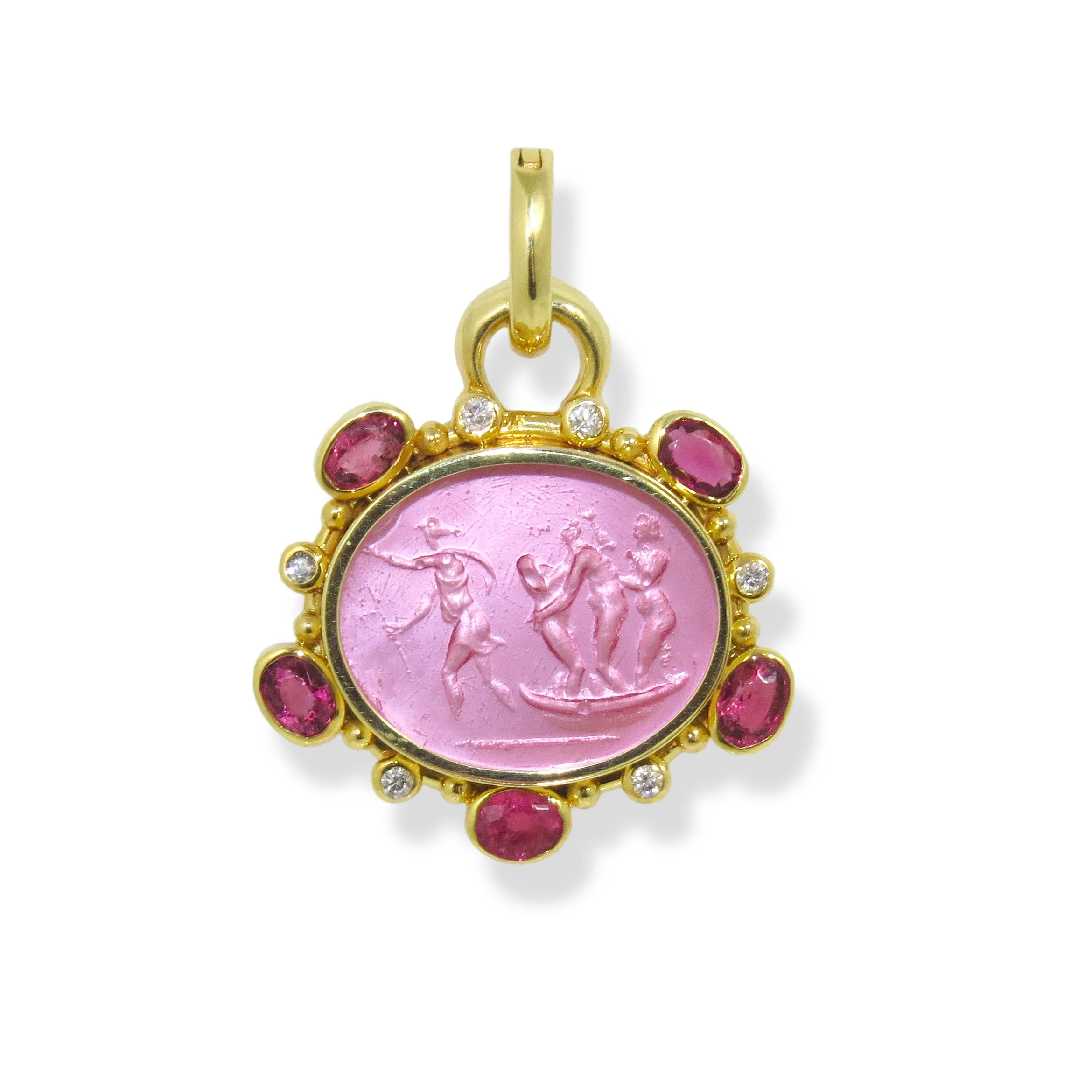 Pink Venetian Glass Pendant