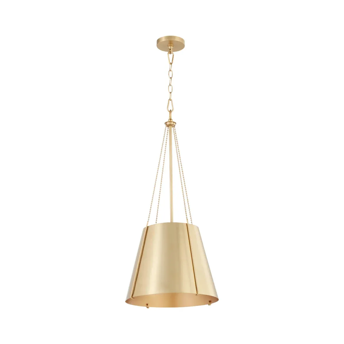 Quorum Denise 862-3-80 Pendant - Aged Brass 18" Transitional