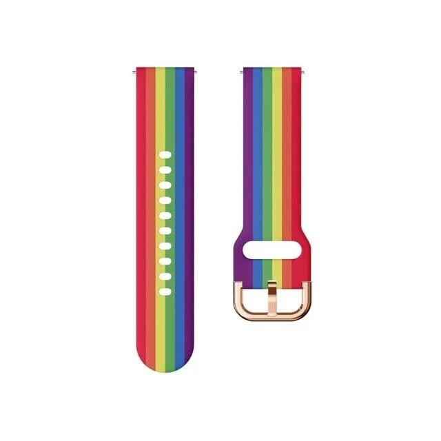 Rainbow Watch Straps compatible with the MVMT Chrono 40mm, Element & Powerlane