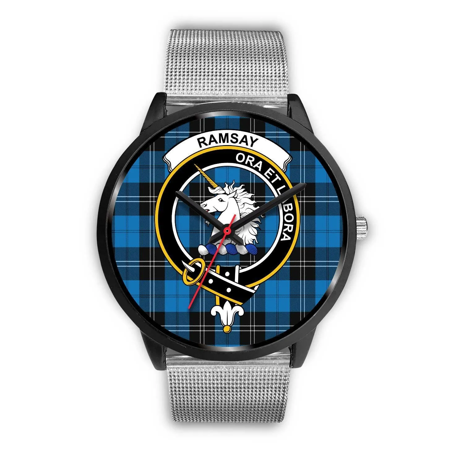 Ramsay Blue Ancient Clan Badge Tartan Black Watch