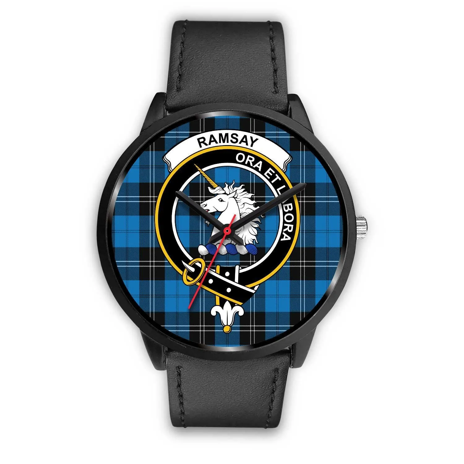 Ramsay Blue Ancient Clan Badge Tartan Black Watch