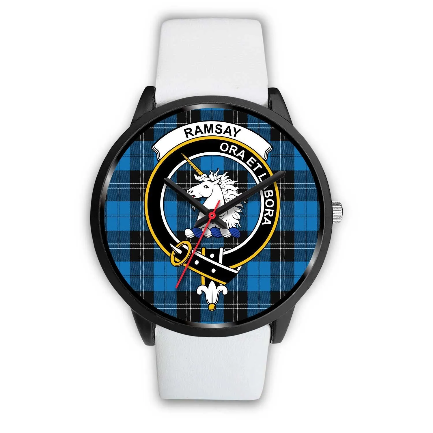 Ramsay Blue Ancient Clan Badge Tartan Black Watch