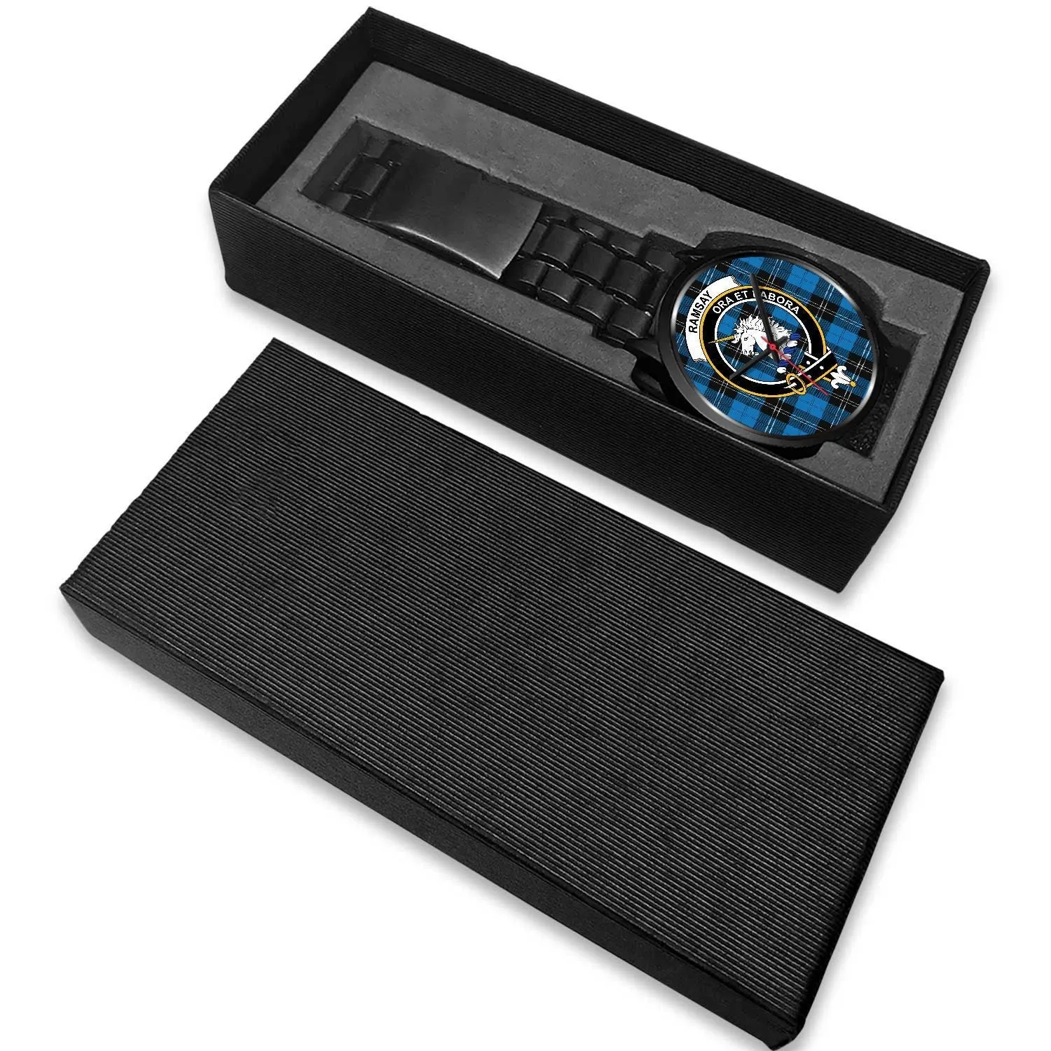 Ramsay Blue Ancient Clan Badge Tartan Black Watch