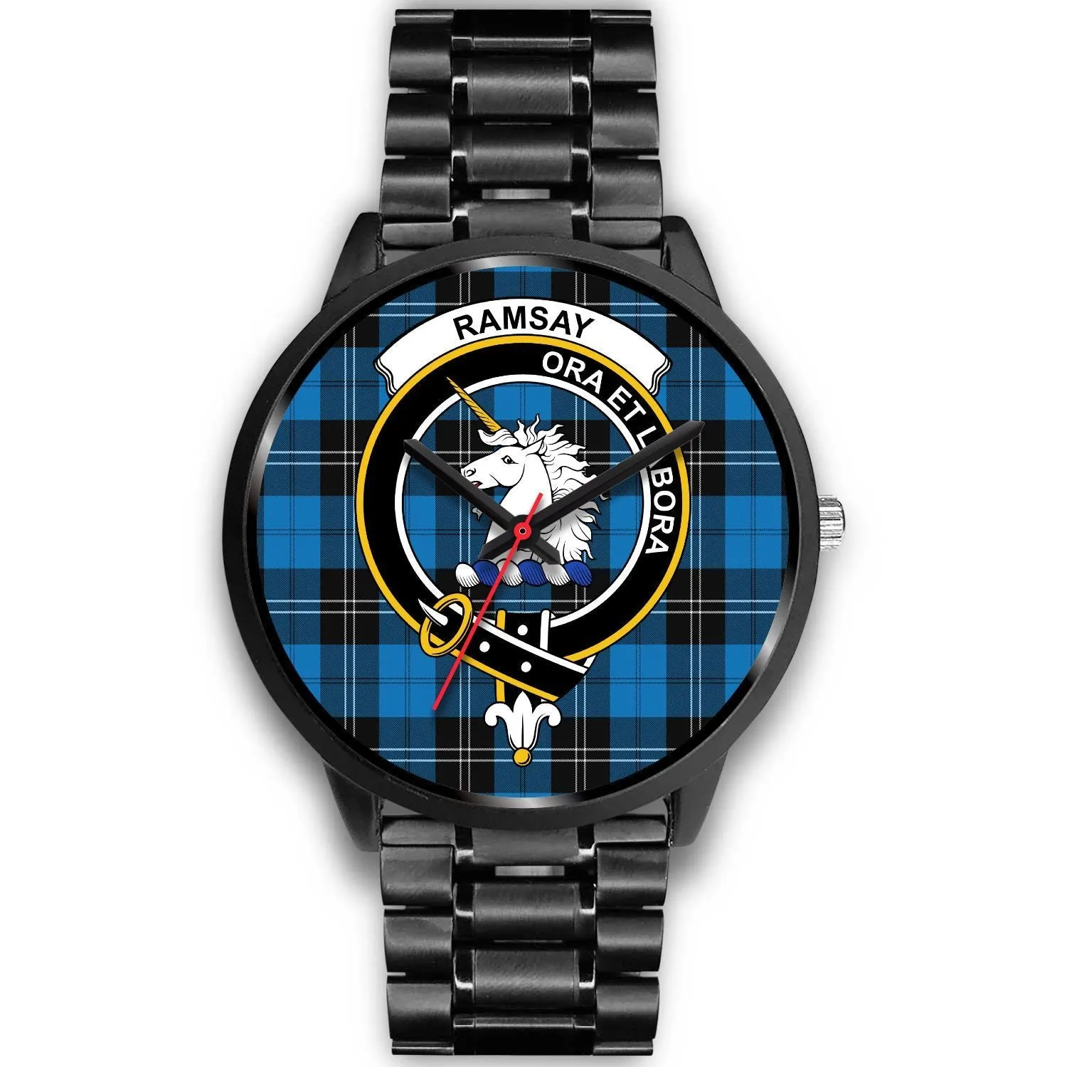 Ramsay Blue Ancient Clan Badge Tartan Black Watch