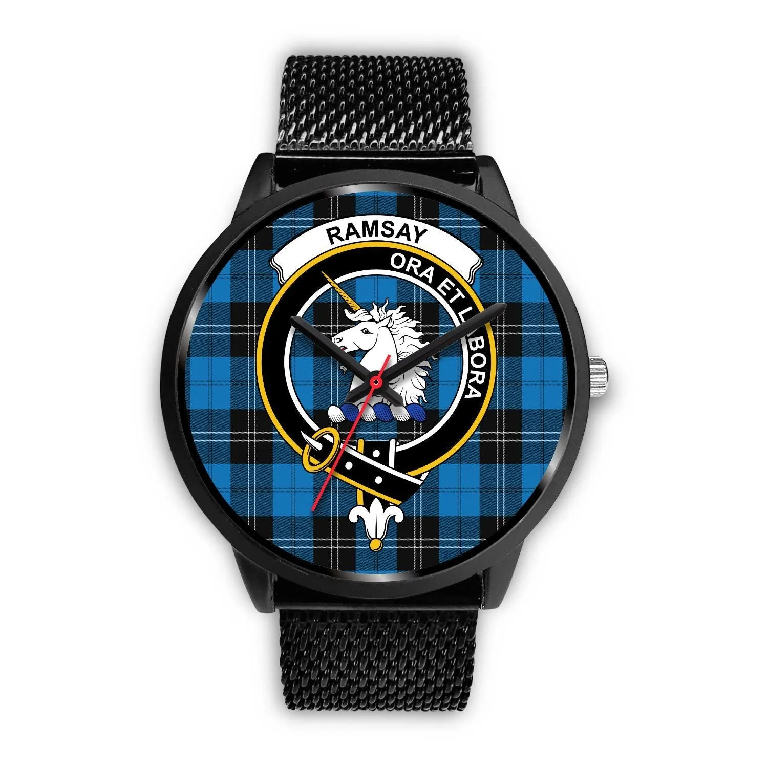 Ramsay Blue Ancient Clan Badge Tartan Black Watch