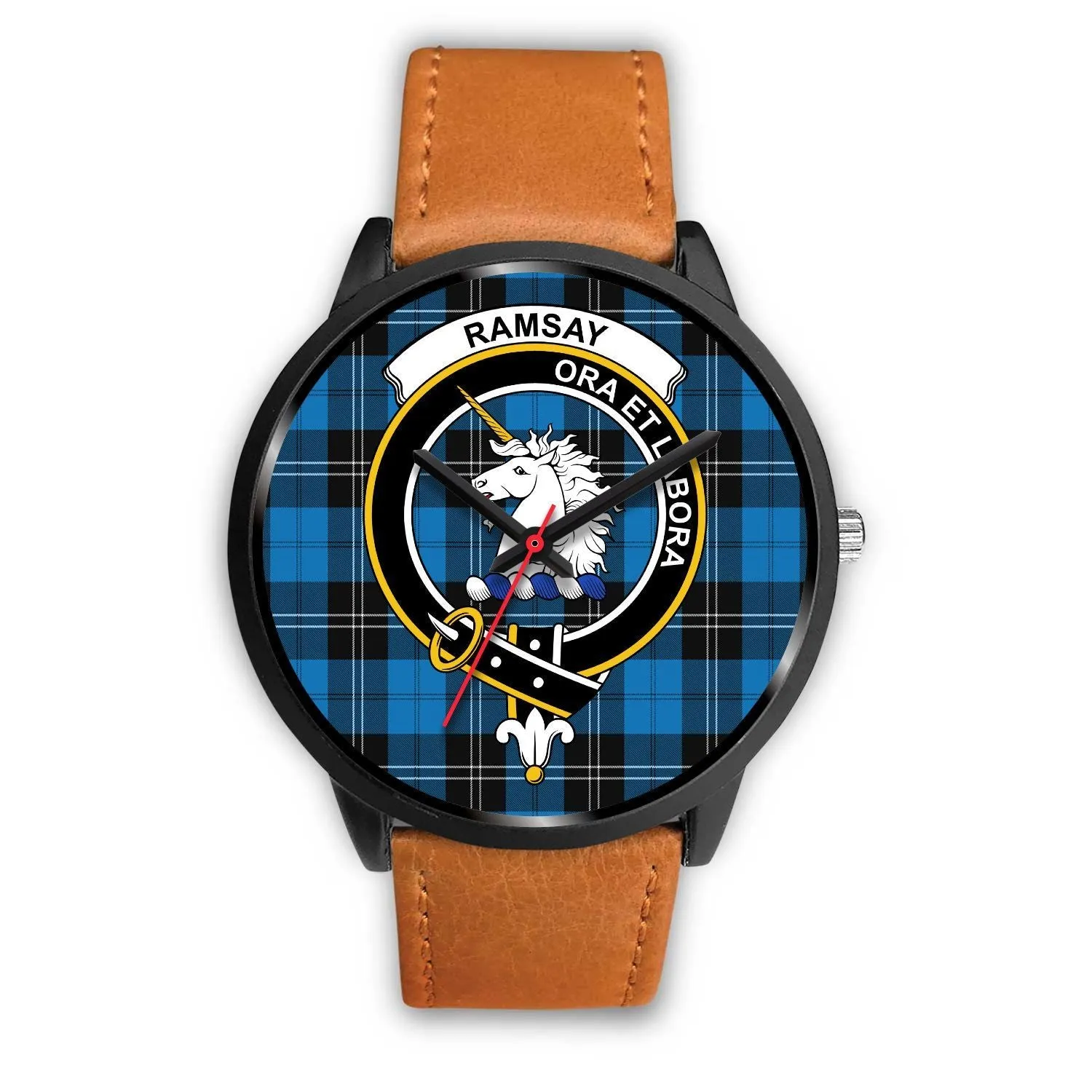 Ramsay Blue Ancient Clan Badge Tartan Black Watch