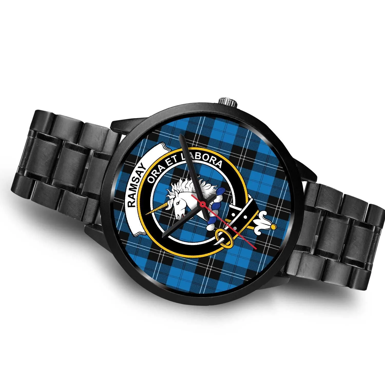 Ramsay Blue Ancient Clan Badge Tartan Black Watch