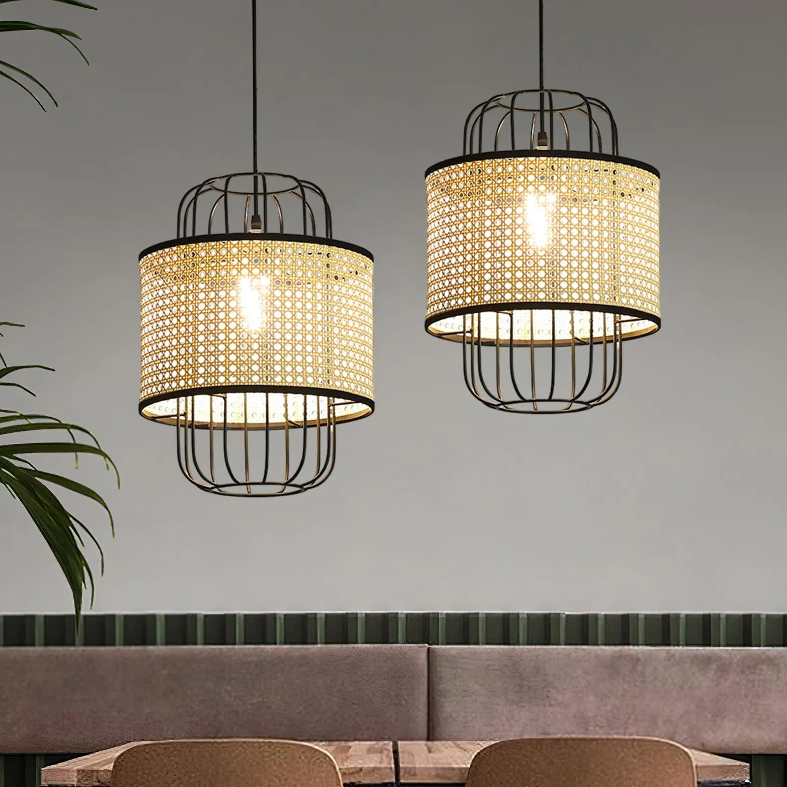 Rattan Aru Pendant Lamp