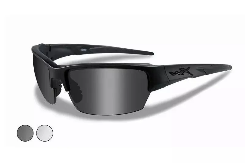 Saint ballistic glasses Grey/Clear Matte - Black Frame