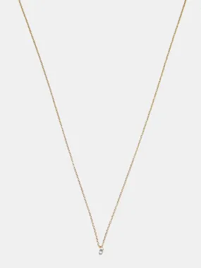 Satomi Kawakita Diamond Drop Necklace