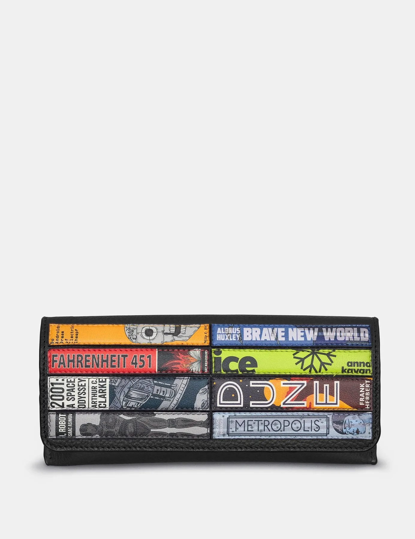 Sci-Fi Bookworm Leather Glasses Fold Case