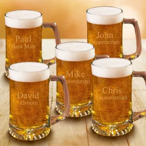 Set of Five 25oz Mugs