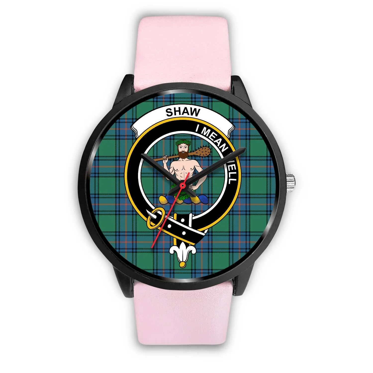 Shaw of Sauchie Clan Badge Tartan Black Watch