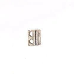 Silver 9mm 2-hole Bead Bar