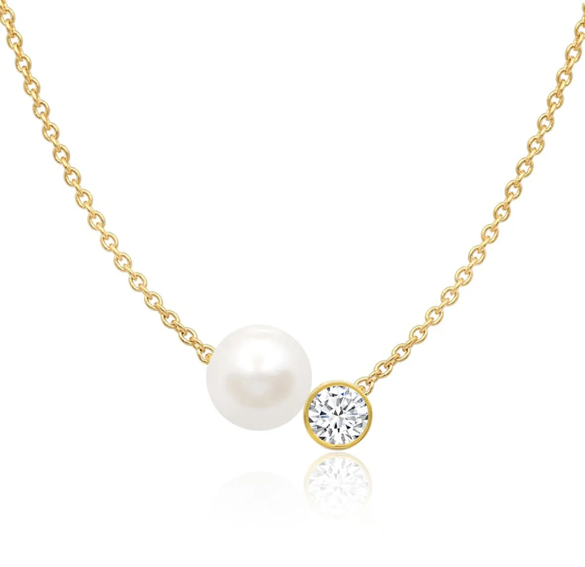 Single Pearl 16'' 1'' 1'' Extending Necklace Sale