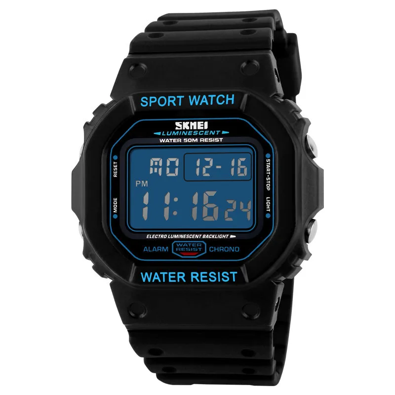 SKMEI 1134 Military LED Digital Watch w/ EL Light