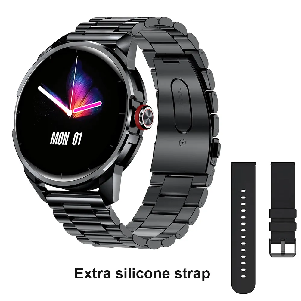 Smartwatch Heart Rate Blood Pressure Monitoring Smart Watch Man IP68 Waterproof for Men 1.32 Inch 360*360 Screen